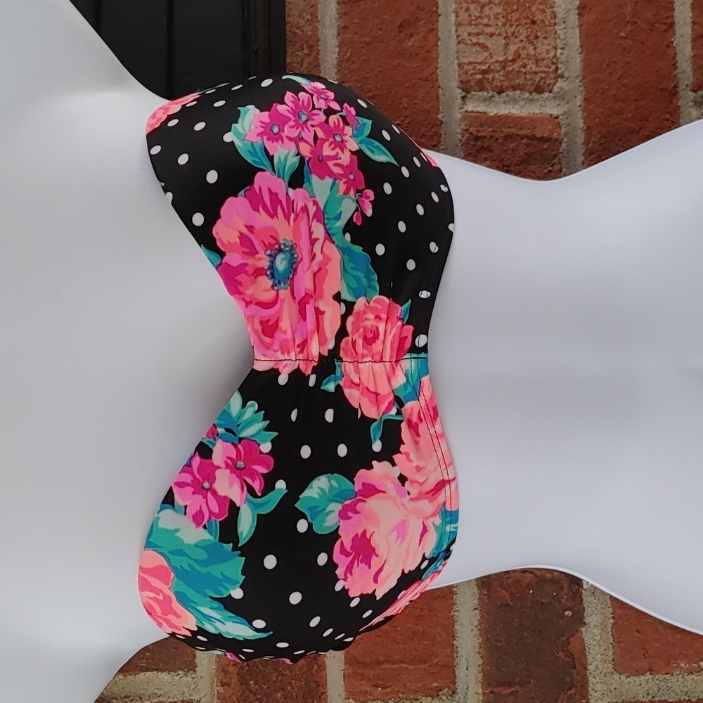 OP  Push Up Bandeau Bikini Top Size L